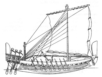 Египетское морское судно